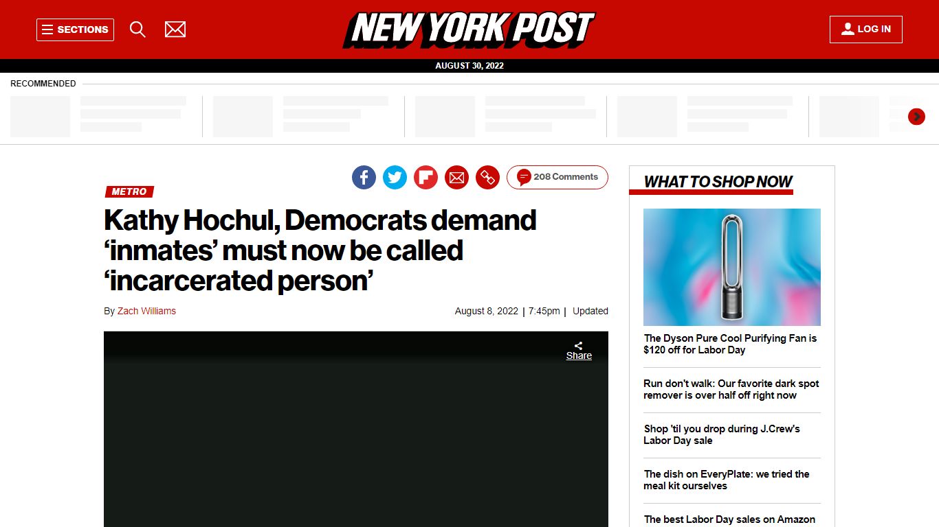 Kathy Hochul, Democrats demand 'inmates' must now be called ...